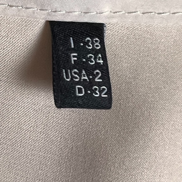 Tricot Chic Maxi Night Gown Adjustable Spaghetty Straps Cream Sz 2 Pre-owned - Picture 7 of 8